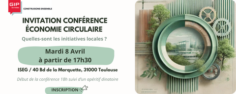 Conférence économie Circulaire 8/04/25