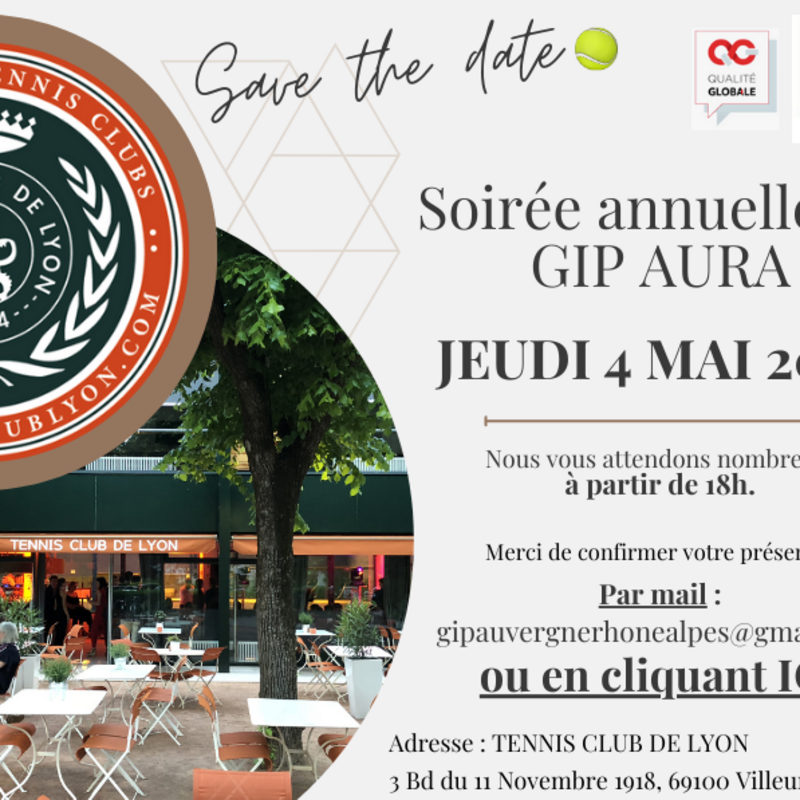 Soirée annuelle du GIP