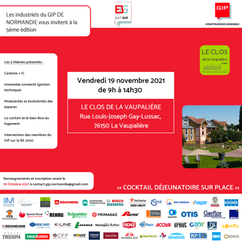 Salon BATI'GIP Normandie 2021