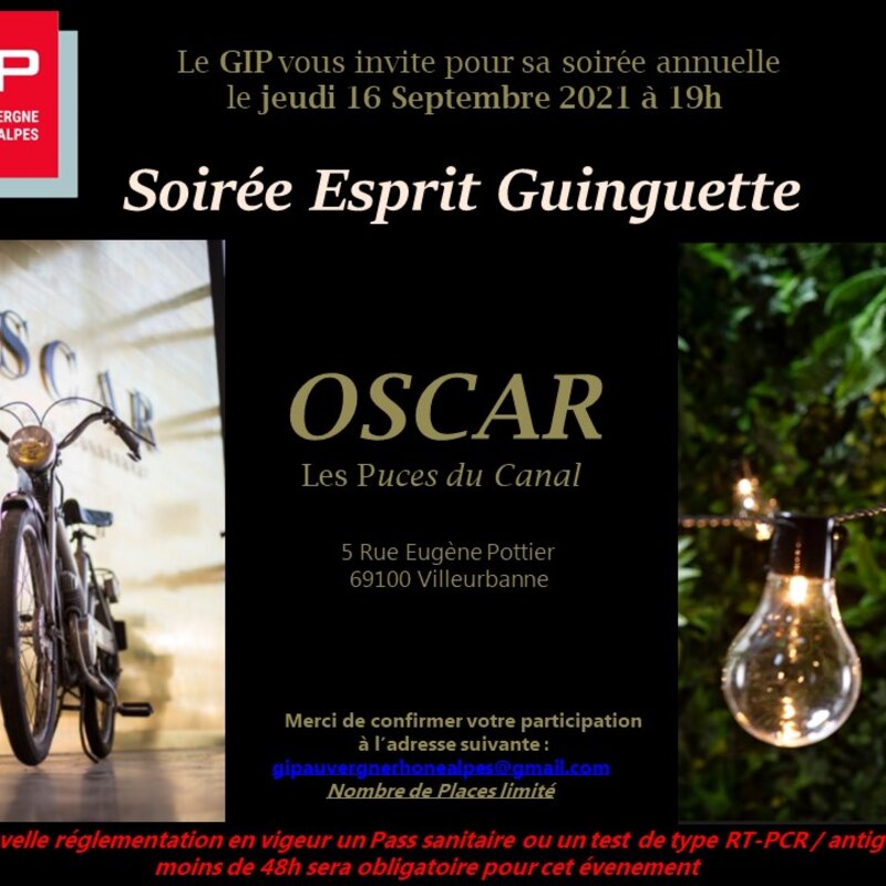 Soirée guinguette chez Oscar Villeurbanne 69