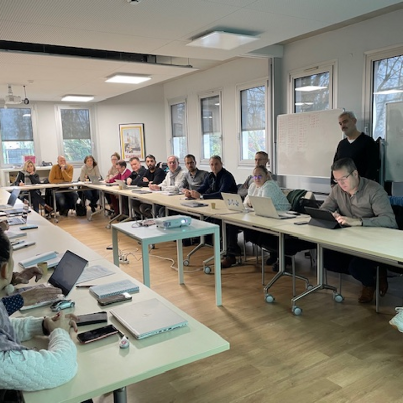 réunion des industriels préparation de l'année 2024