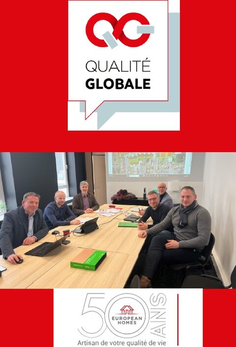 Qualité Globale avec European Homes Lille