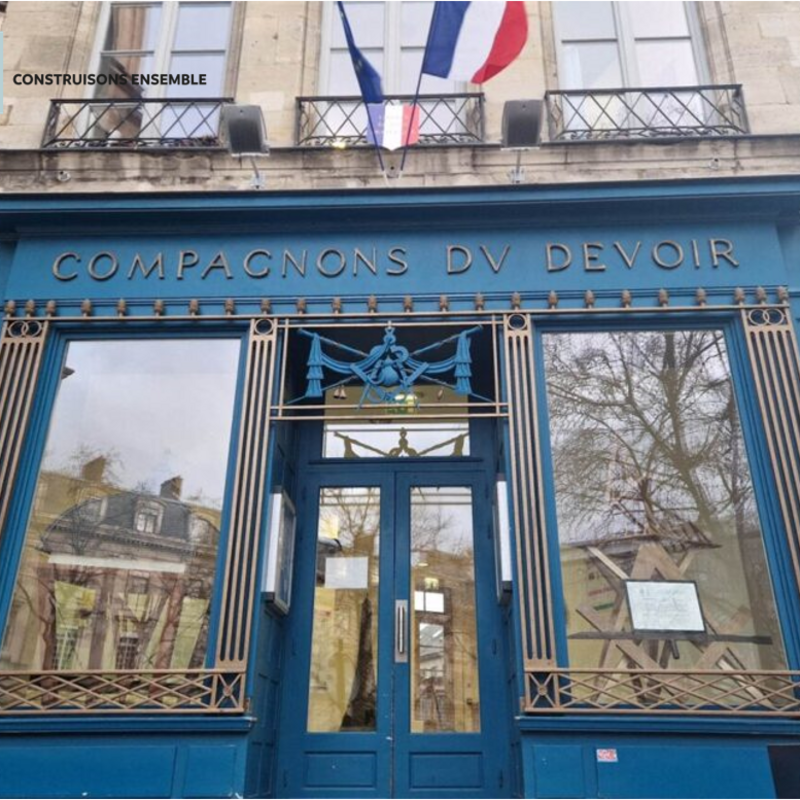 Visite de la Maison de Paris - Les Compagnons du Devoir et du Tour de France