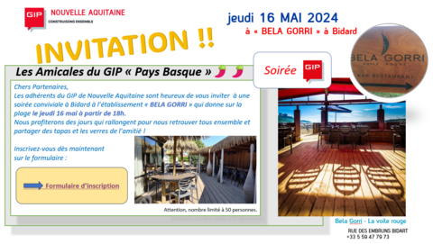 Les Amicales du GIP « Pays Basque »?️?️