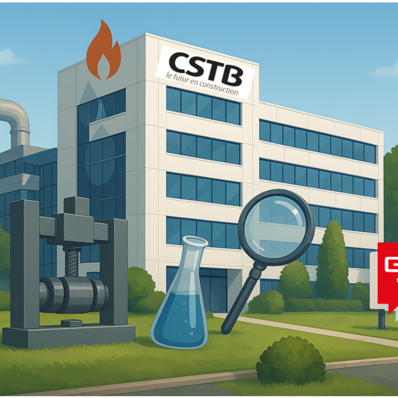 Visite du CSTB et BATI GIP