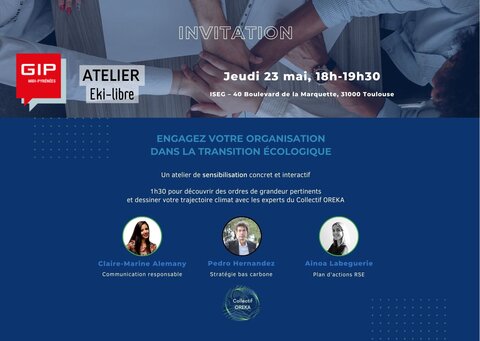 Conférence sur la transition écologique