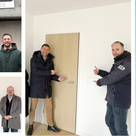 🏗️ Direction le terrain à Arras (62) pour les membres du GIP Nord.