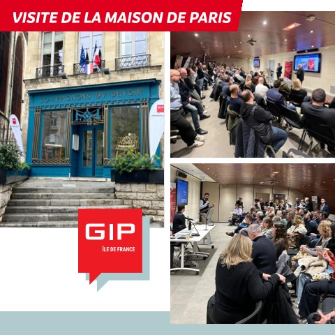 Le 31 mars, le GIP Île-de-France a eu le plaisir de se réunir à la Maison de Paris des Compagnons du Devoir, pour une...