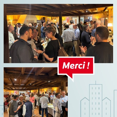 🏗️ Retour sur une belle soirée d’échanges avec les professionnels du bâtiment toulousain !