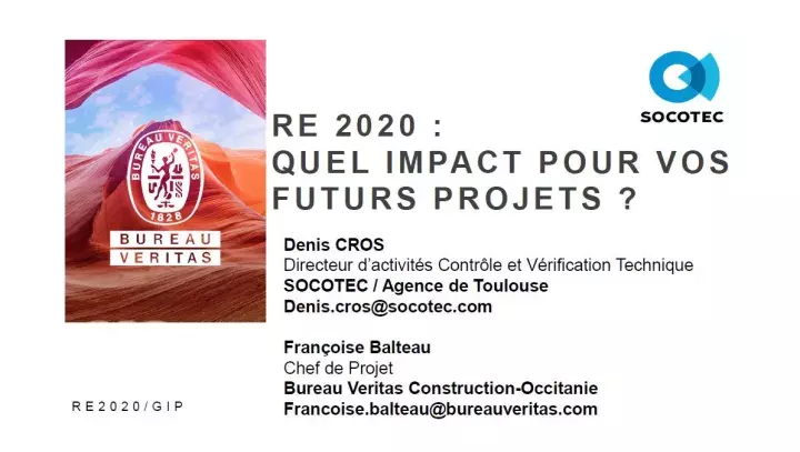 Conférence RE2020